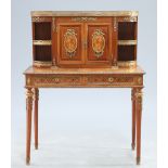 A FRENCH GILT-METAL MOUNTED AND MARQUETRY BUREAU DE DAME