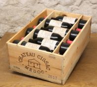 12 BOTTLES (IN OWC) CHATEAU CISSAC CRU BOURGEOIS MEDOC 2003