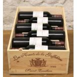 12 BOTTLES (IN OWC) LES HAUTS DE LA GAFFELIERE