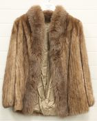 A VINTAGE SAGA MINK SHORT JACKET