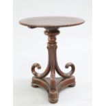 A VICTORIAN MAHOGANY OCCASIONAL TABLE BY GILLOW & CO