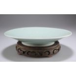 A CHINESE CELADON DISH