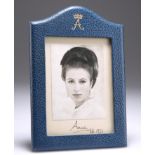 HRH THE PRINCESS ANNE, THE ROYAL PRINCESS, A SIGNED BLACK AND WHITE PRESENTATION PHOTOGRAPH