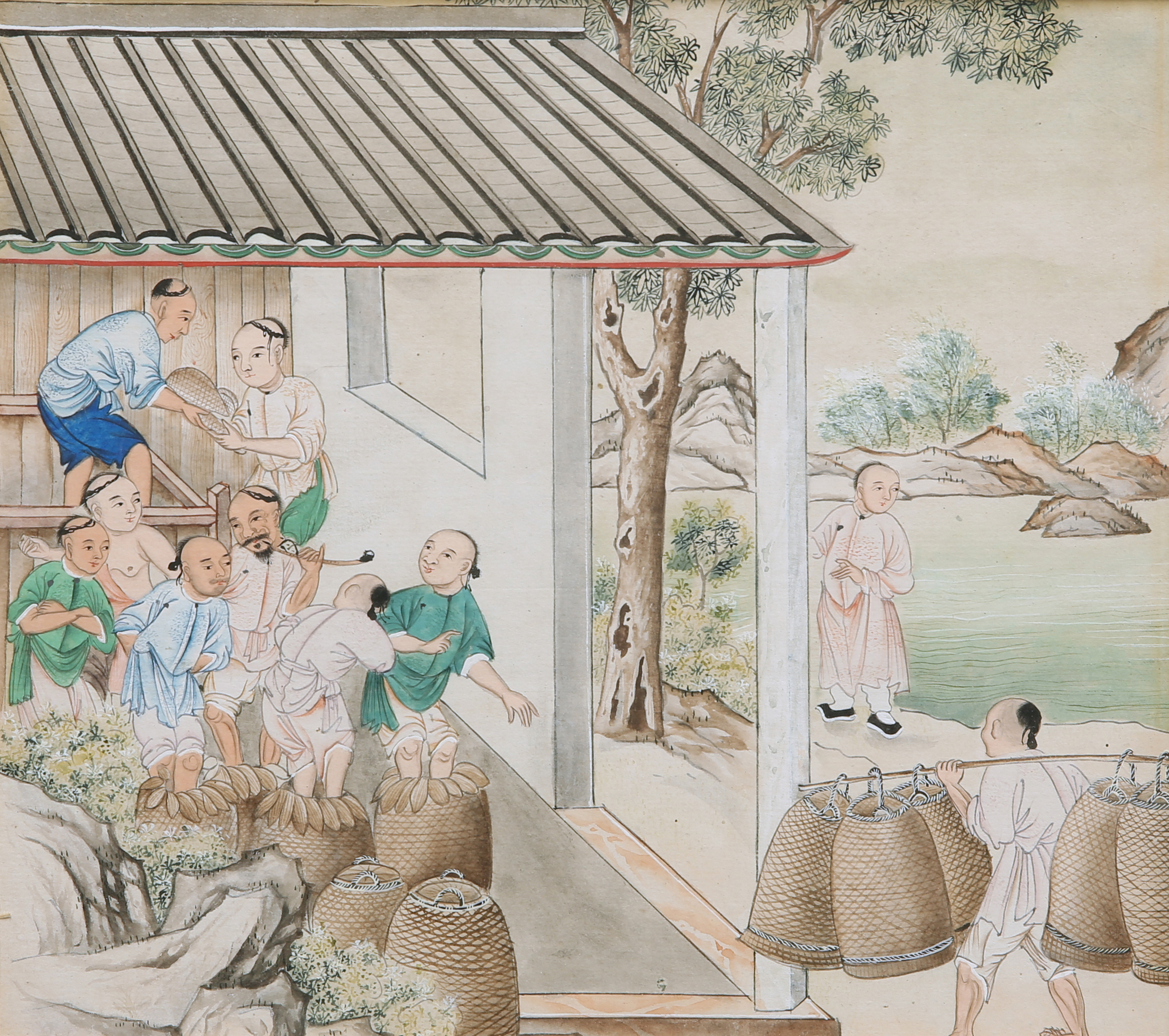 CHINESE SCHOOL, THE TEA PACKERS