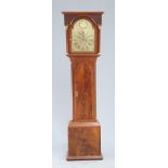 A GEORGE III MAHOGANY 8-DAY LONGCASE CLOCK