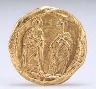 A POPE PAUL VI BRONZE PILGRIM MEDALLION