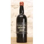 1 BOTTLE CROFT VINTAGE PORT 1960 (b/n) EXCELLENT CONDITION WITH FULL WAX SEAL AND FULLY INTACT LABEL