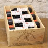 12 BOTTLES (IN OWC) CHATEAU POUJEAUX CRU BOURGEOIS MOULIS HAUT MEDOC 2001