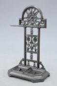 A FALKIRK CASTIRON STICK STAND, LATE 19TH CENTURY