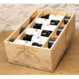 12 BOTTLES (IN OWC) CHATEAU POUJEAUX CRU BOURGEOIS MOULIS HAUT MEDOC 2001