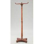 A VICTORIAN MAHOGANY BARRISTERS GOWN STAND