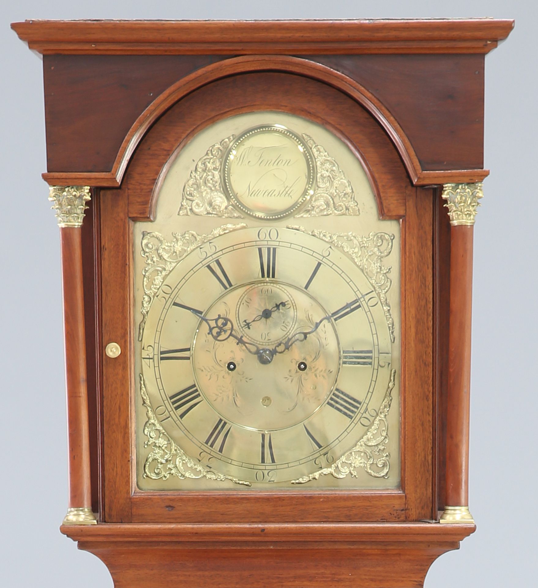 A GEORGE III MAHOGANY 8-DAY LONGCASE CLOCK - Image 2 of 2