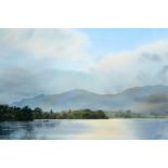 JIM RIDOUT (BORN 1946), "GOWBARROW BAY, ULLSWATER"