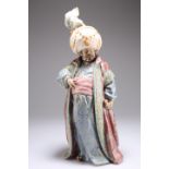 A LARGE LLADRO FIGURE, "THE SULTAN"