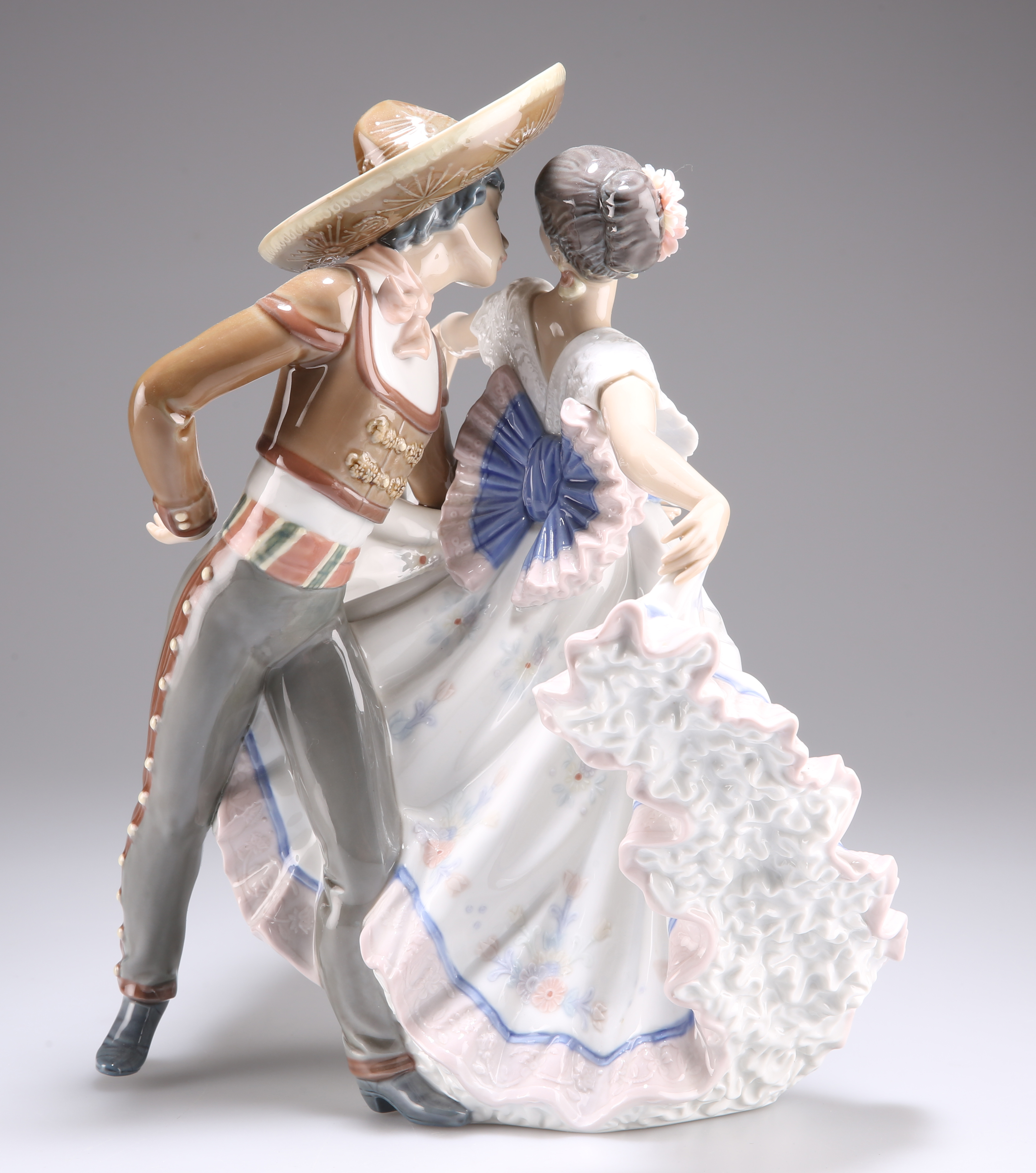 A LLADRO FIGURE GROUP, "MEXICAN DANCERS" - Image 2 of 2