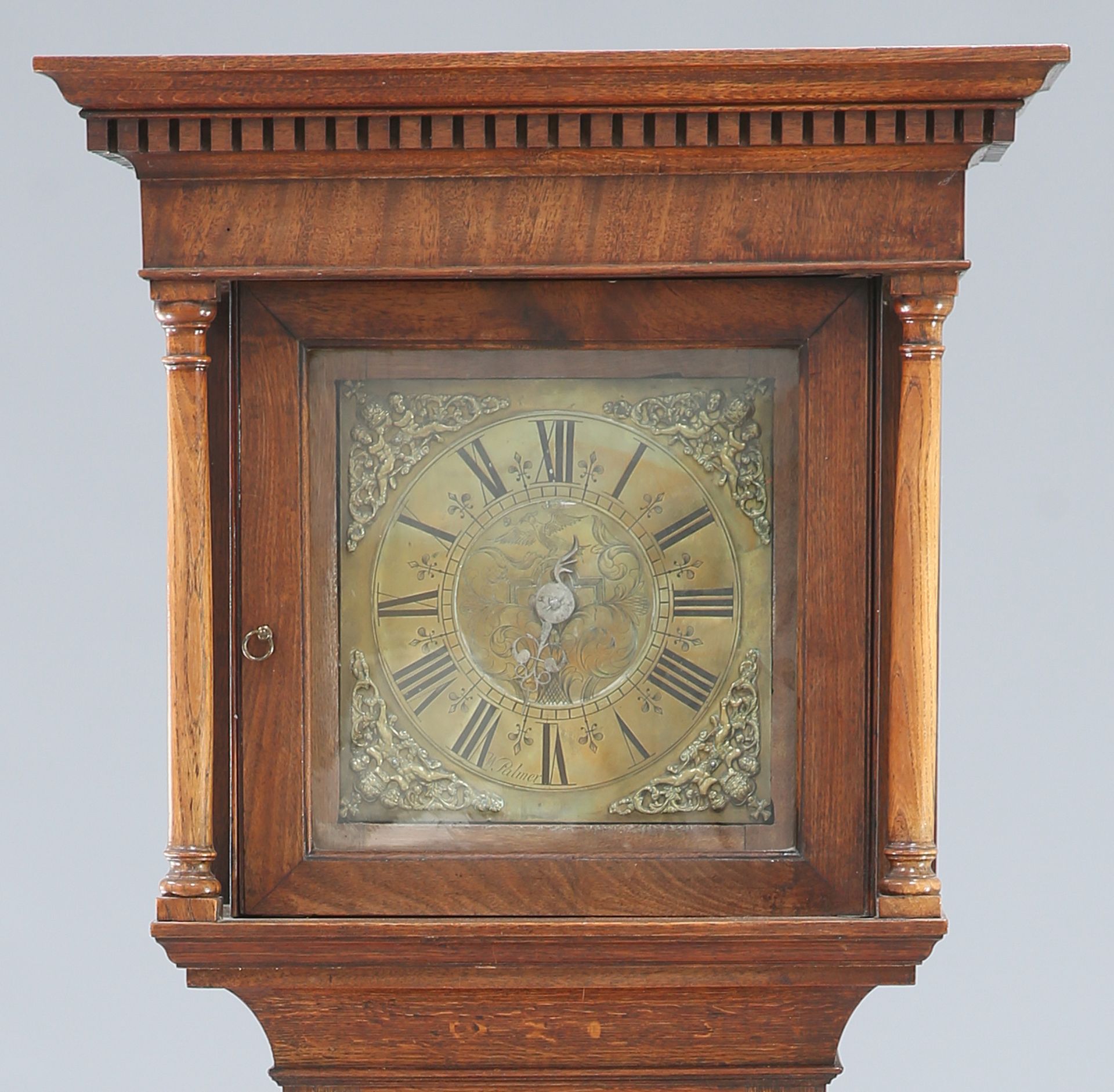 AN 18TH CENTURY OAK 30-HOUR LONGCASE CLOCK - Image 2 of 2