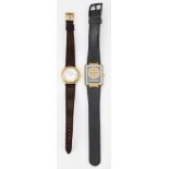 TISSOT TWO TIMER WATCH, AND A FAVRE LEUBA WATCH