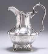 A VICTORIAN SILVER CREAM JUG