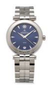 A GENTS STEEL MICHEL HERBELIN NEWPORT BRACELET WATCH