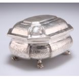 AN 18TH CENTURY RUSSIAN SILVER BOX