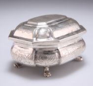 AN 18TH CENTURY RUSSIAN SILVER BOX