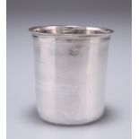 AN ITALIAN SILVER BEAKER