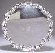 A GEORGE V SILVER SALVER