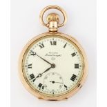 A RECORD DREADNOUGHT POCKET WATCH