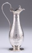 A GEORGE V SMALL SILVER EWER