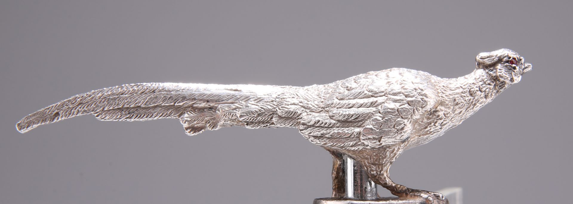 AN ELIZABETH II SILVER PHEASANT CORKSCREW - Image 3 of 4