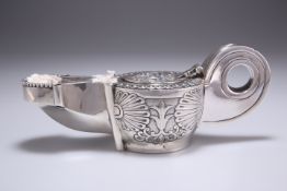 A FINE VICTORIAN SILVER TABLE LIGHTER