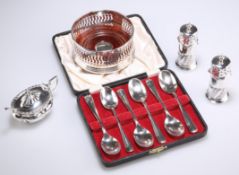 ASSORTED SILVER TABLE ITEMS