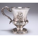 A VICTORIAN SILVER MUG