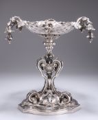 A FINE VICTORIAN SILVER COMPORT