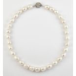 A FRESHWATER PEARL NECKLACE