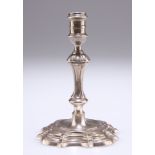 A GEORGE II SILVER TAPERSTICK