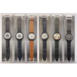 A GROUP OF SIX ASSORTED SWATCH CHRONOGRAPHS