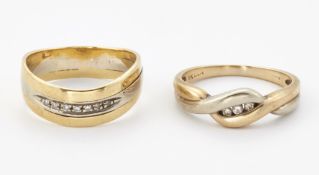 TWO DIAMOND RINGS