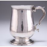 A GEORGE III SILVER MUG