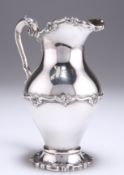 A PORTUGUESE STERLING SILVER JUG