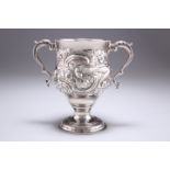 A GEORGE III IRISH SILVER TWO-HANDLED CUP