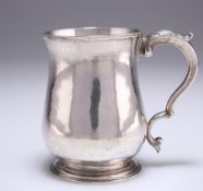 A GEORGE III SILVER MUG