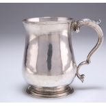 A GEORGE III SILVER MUG