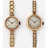 TWO LADY'S BRACELET WATCHES