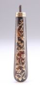 AN 18TH CENTURY GOLD PIQUE WORK TORTOISESHELL HAFT