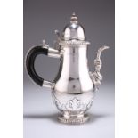 ROYAL INTEREST: A FINE VICTORIAN SILVER COFFEE POT