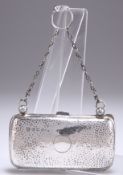 AN EDWARDIAN SILVER PURSE