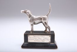 AN ELIZABETH II SILVER HOUND TROPHY FOR THE PORTMAN HUNT