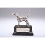 AN ELIZABETH II SILVER HOUND TROPHY FOR THE PORTMAN HUNT