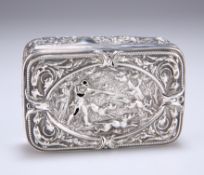 A VICTORIAN SILVER BOX